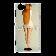 Coque Sony Xperia L Haute coiffure 4
