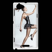 Coque Sony Xperia L Haute coiffure 5