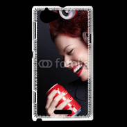 Coque Sony Xperia L Haute coiffure 8