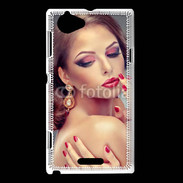 Coque Sony Xperia L Haute coiffure 9