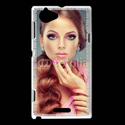 Coque Sony Xperia L Haute coiffure 12
