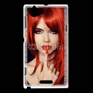 Coque Sony Xperia L Haute coiffure 15