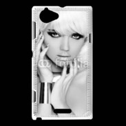 Coque Sony Xperia L Haute coiffure 17