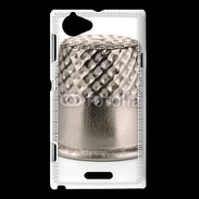 Coque Sony Xperia L Dés de couture