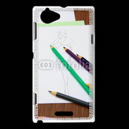 Coque Sony Xperia L Patron de couture 2
