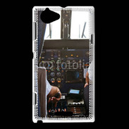 Coque Sony Xperia L Commandant de bord 3