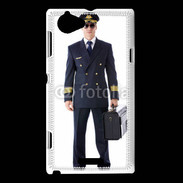 Coque Sony Xperia L Commandant de bord 9