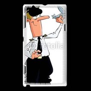 Coque Sony Xperia L Commandant de bord 15