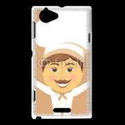 Coque Sony Xperia L Chef vintage 2