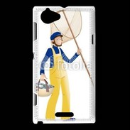 Coque Sony Xperia L Marin pêcheur