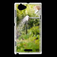 Coque Sony Xperia L Jardinier