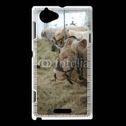 Coque Sony Xperia L Agriculteur 11