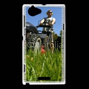 Coque Sony Xperia L Jardinier