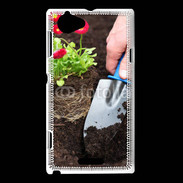 Coque Sony Xperia L Horticulteur 3