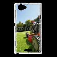 Coque Sony Xperia L Jardinier 2