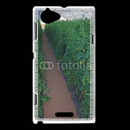 Coque Sony Xperia L Horticulteur 8