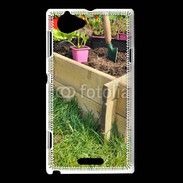 Coque Sony Xperia L Jardinier 8