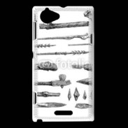 Coque Sony Xperia L Outils préhistoriques