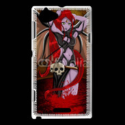Coque Sony Xperia L Démon diabolique