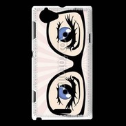 Coque Sony Xperia L Paire de lunettes