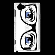 Coque Sony Xperia L Lunette manga