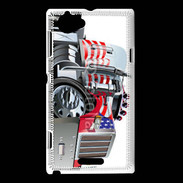 Coque Sony Xperia L Dessin de camion