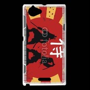 Coque Sony Xperia L Samouraï 5