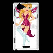Coque Sony Xperia L Fée Manga