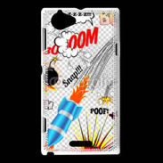 Coque Sony Xperia L Vintage cartoon comic
