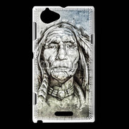 Coque Sony Xperia L Indiens d’Amérique en dessin 25