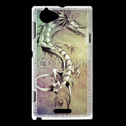 Coque Sony Xperia L Dragon en dessin 26