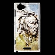 Coque Sony Xperia L Indiens d’Amérique en dessin 27