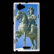Coque Sony Xperia L Statue équestre de Louis XIV