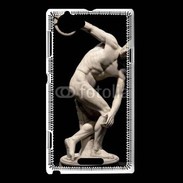 Coque Sony Xperia L Statue antique lanceur de disque