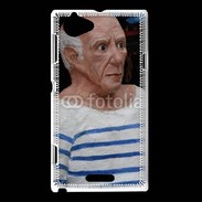 Coque Sony Xperia L Sculpture Picasso