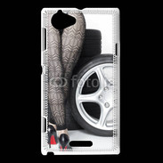 Coque Sony Xperia L Pneu sexy