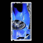Coque Sony Xperia L Speedster tuning bleu