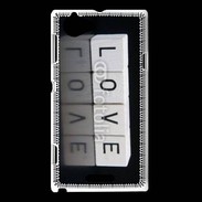Coque Sony Xperia L LOVE