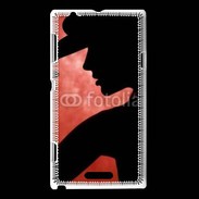 Coque Sony Xperia L Silhouette danse country