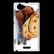 Coque Sony Xperia L Paire de santiag 2