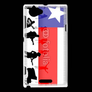 Coque Sony Xperia L Dans country 5