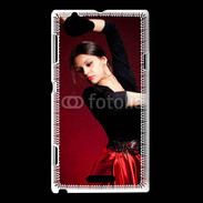 Coque Sony Xperia L danseuse flamenco 2
