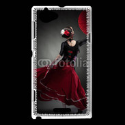 Coque Sony Xperia L danse flamenco 1