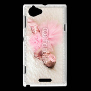 Coque Sony Xperia L Bébé danseuse classique tutu