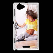 Coque Sony Xperia L Danseuse hip hop