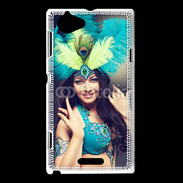 Coque Sony Xperia L Danseuse carnaval rio