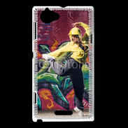Coque Sony Xperia L Street dance girl 2