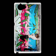 Coque Sony Xperia L Street dance girl 3