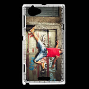 Coque Sony Xperia L Street dance boy 5