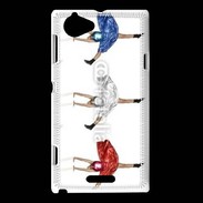 Coque Sony Xperia L French Cancan 6